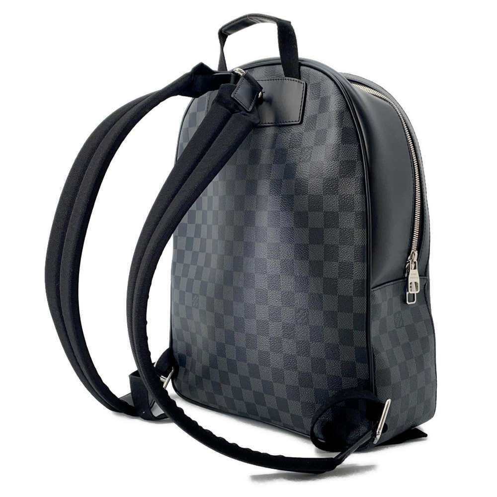 Louis Vuitton Black Rucksack Daypack Damier Rucksack Graphite Backpack Josh
